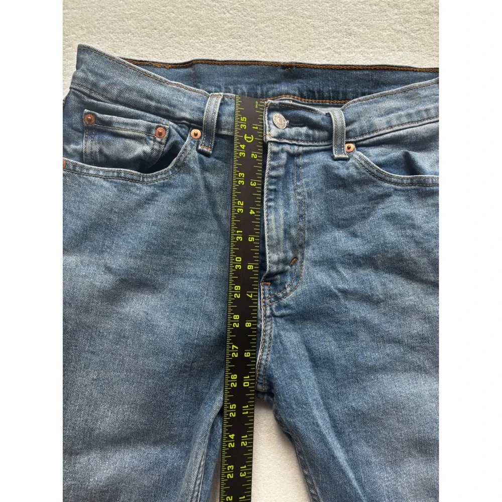 Levi 505 Regular Fit Jeans Mens 30x30 Blue Straight Leg Denim 00505-2669